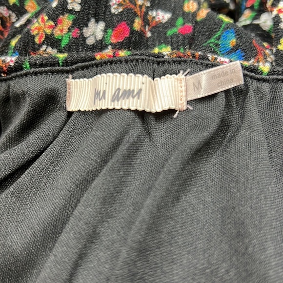 Sz M Mi Ami Floral Print Romper - Picture 9 of 10